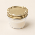 Tallow Candle - White Medium